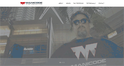Desktop Screenshot of manicode.com